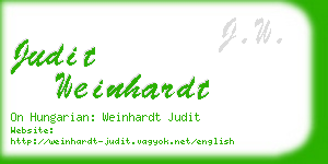 judit weinhardt business card